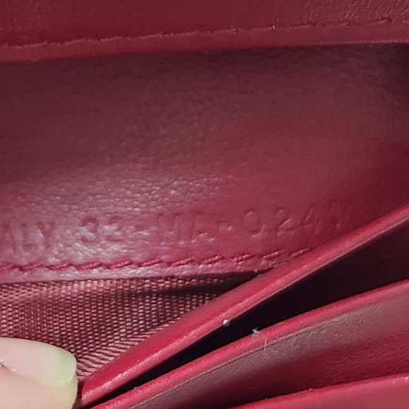 MINI LADY DIOR WALLET - Picture 5 of 6